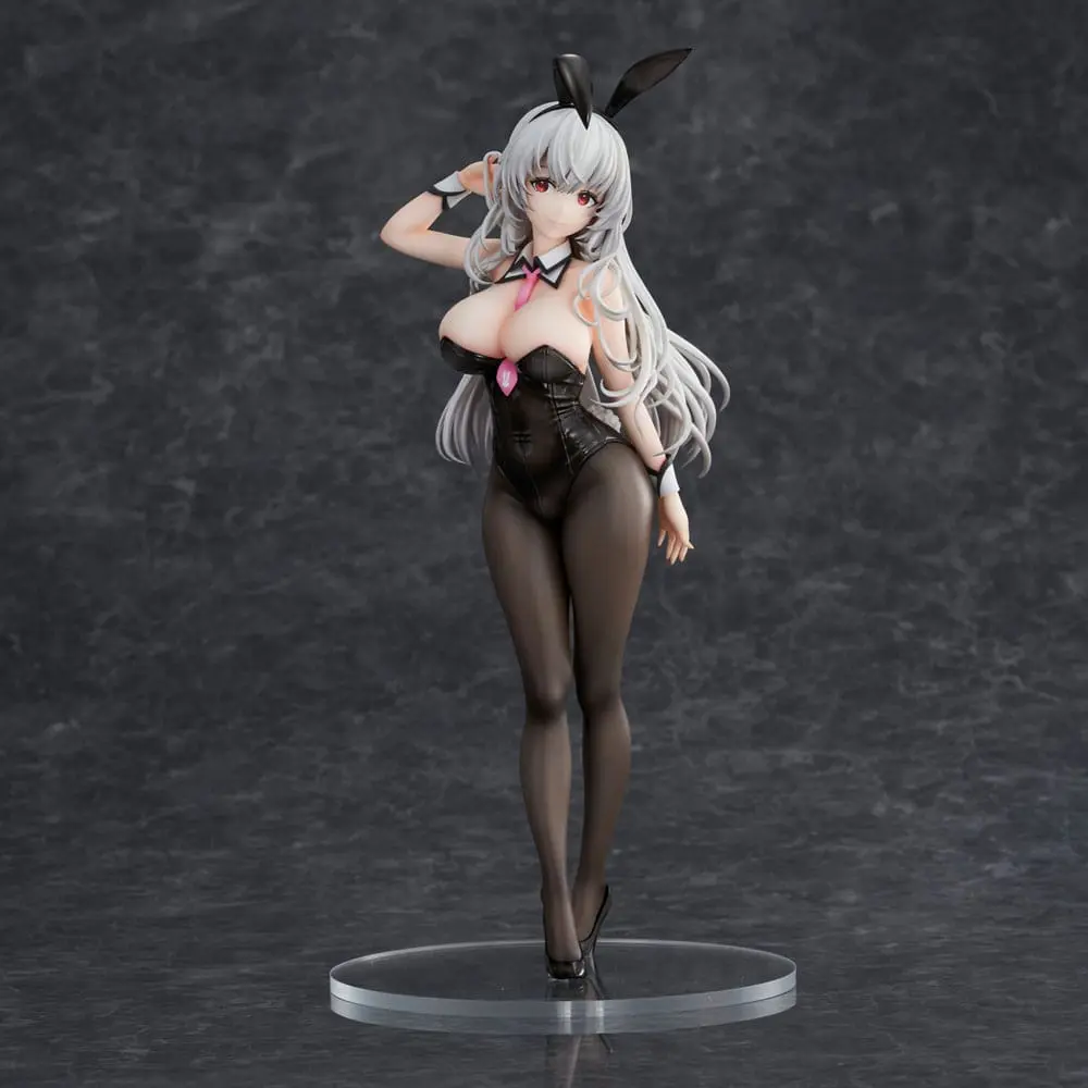 Haori Io Illustration PVC Statue White-haired Bunny 29 cm Produktfoto