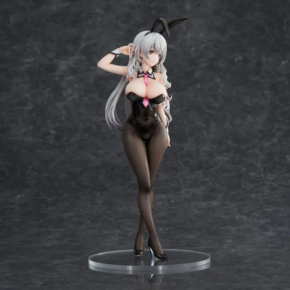 Haori Io Illustration PVC Statue White-haired Bunny 29 cm Produktfoto