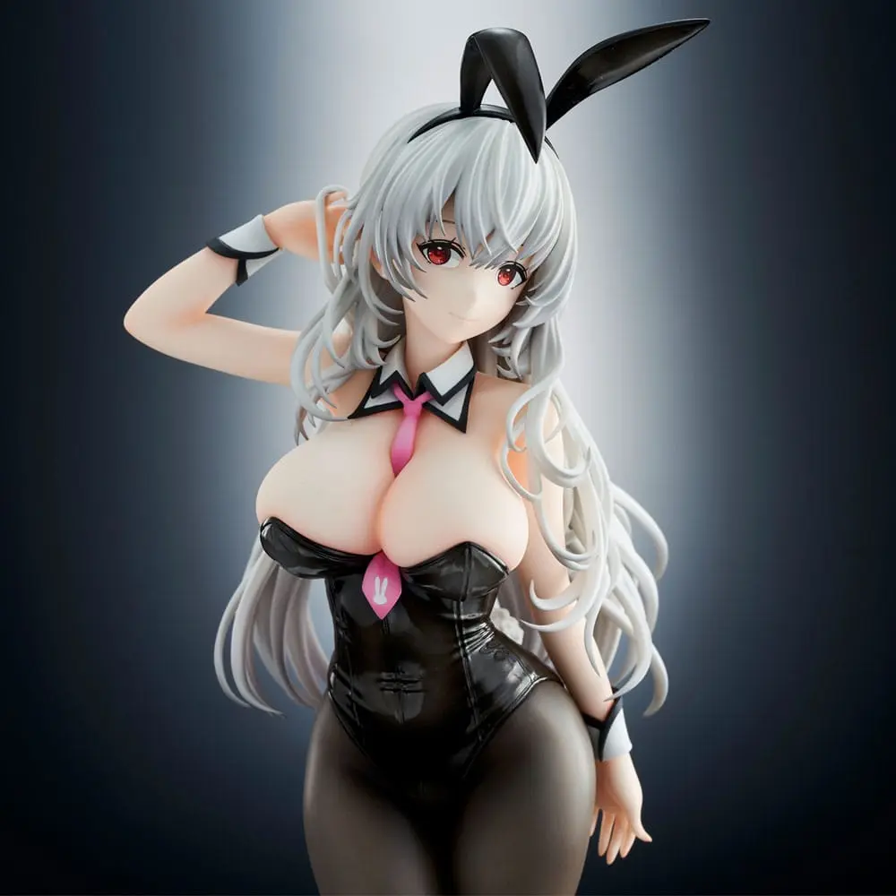 Haori Io Illustration PVC Statue White-haired Bunny 29 cm Produktfoto