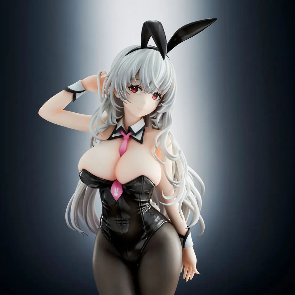 Haori Io Illustration PVC Statue White-haired Bunny 29 cm Produktfoto