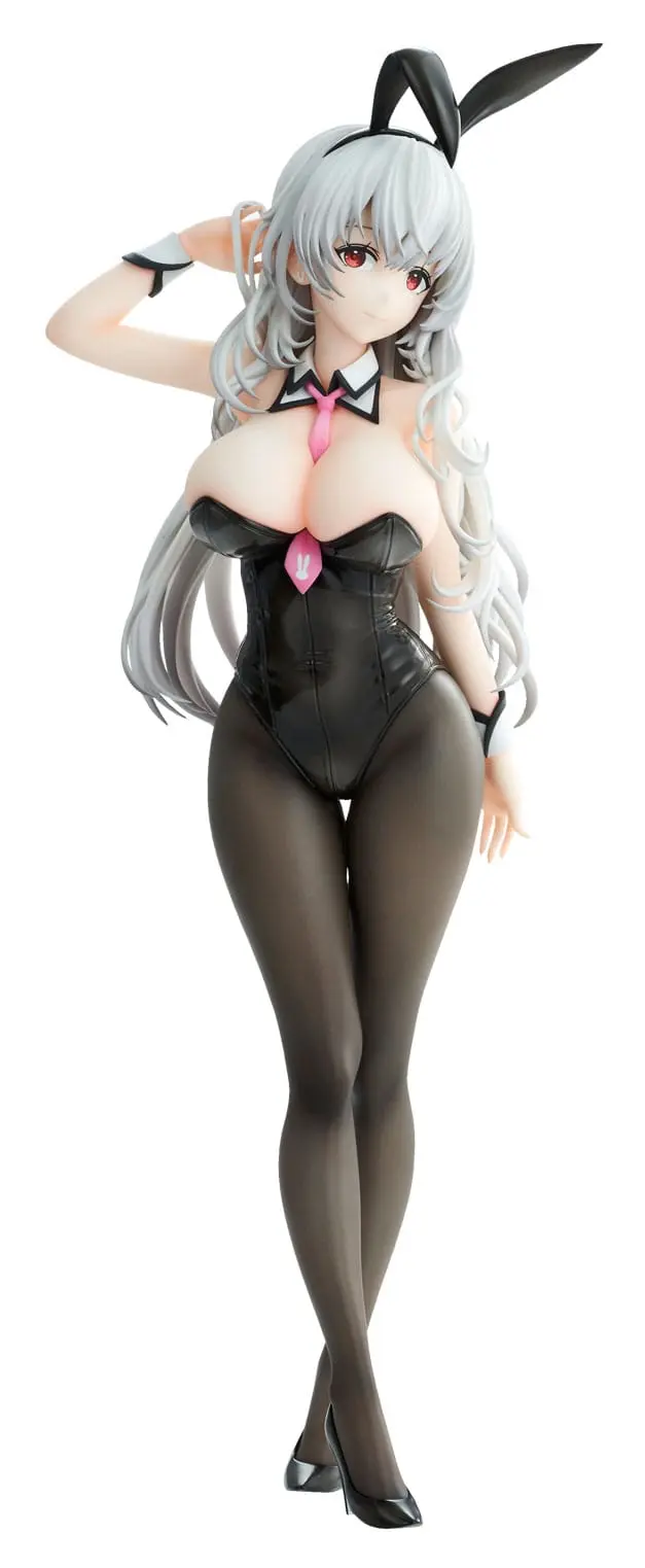 Haori Io Illustration PVC Statue White-haired Bunny 29 cm Produktfoto