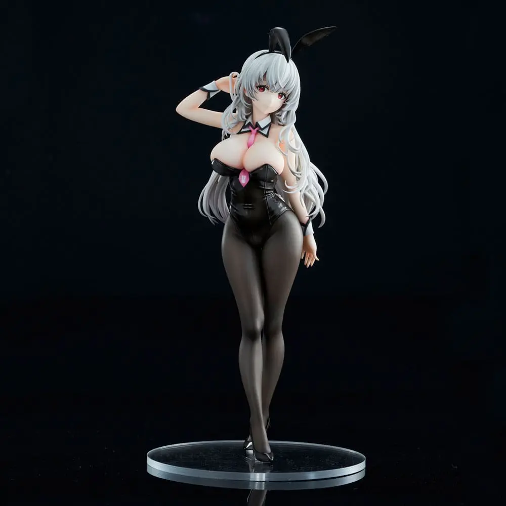 Haori Io Illustration PVC Statue White-haired Bunny 29 cm Produktfoto