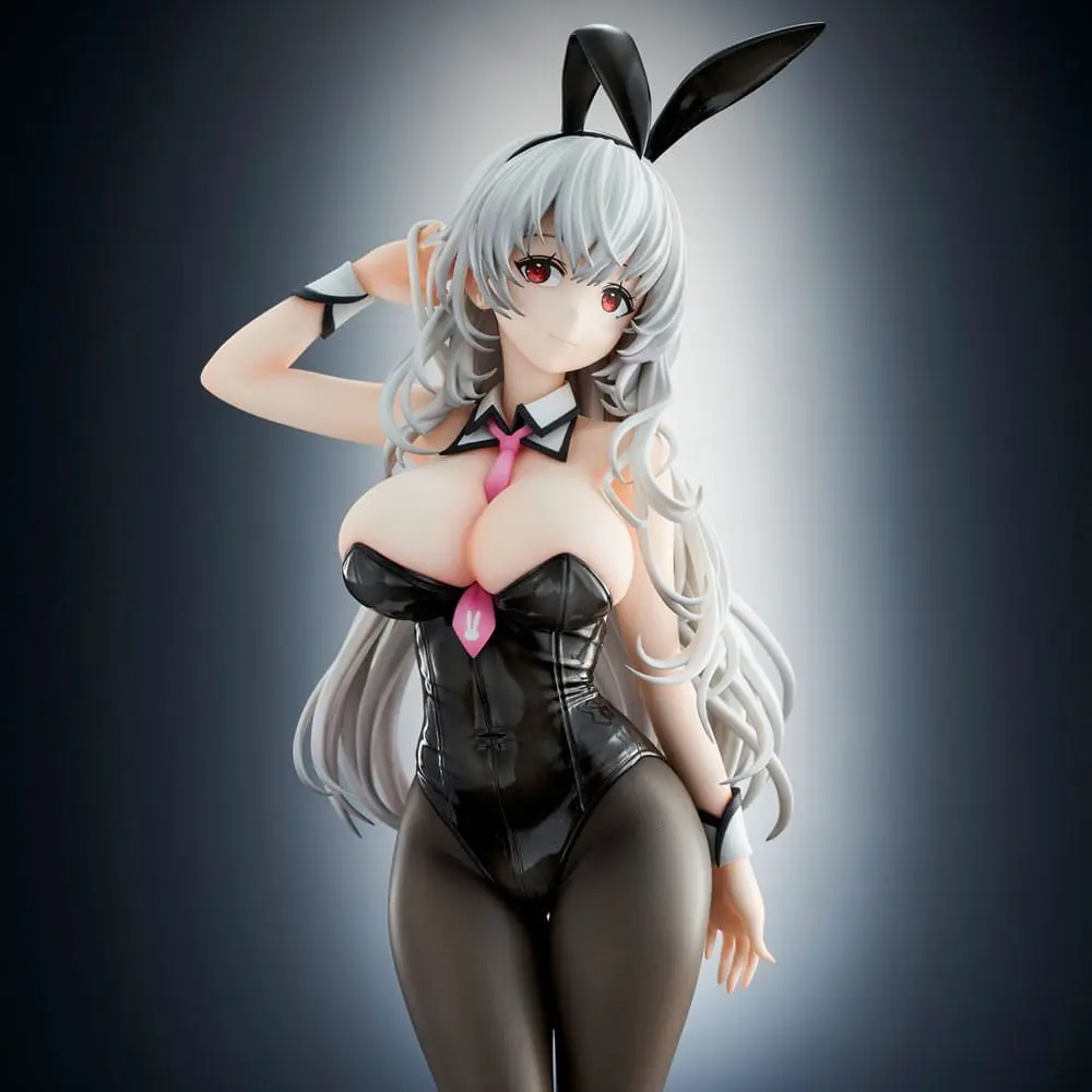 Haori Io Illustration PVC Statue White-haired Bunny 29 cm Produktfoto