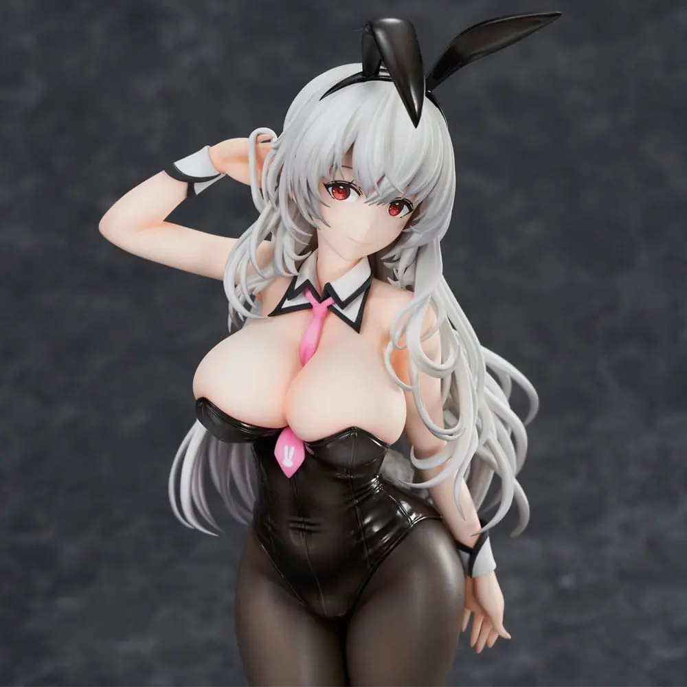 Haori Io Illustration PVC Statue White-haired Bunny 29 cm Produktfoto