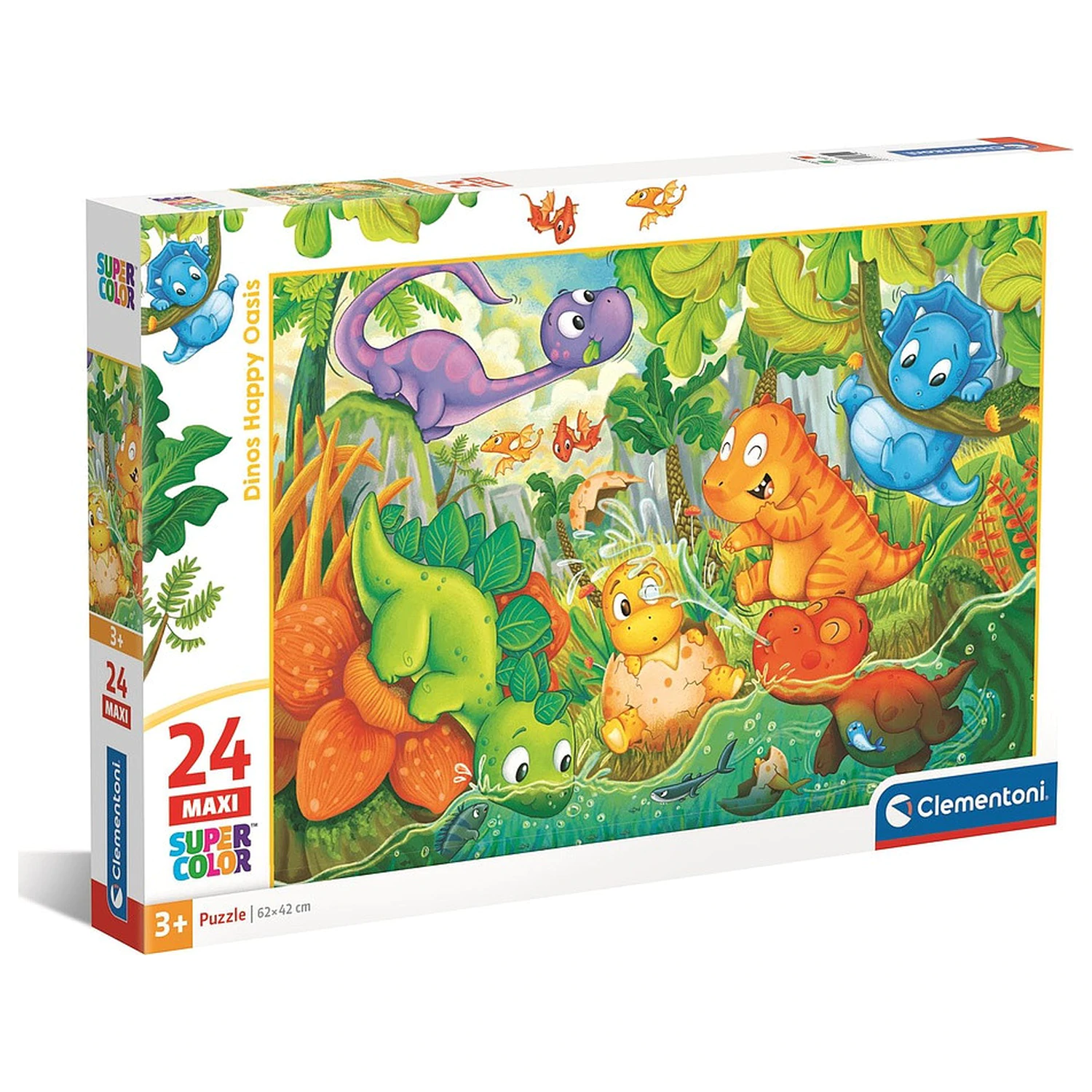 Happy Oasis 24-teiliges maxi Puzzle Clementoni Produktfoto