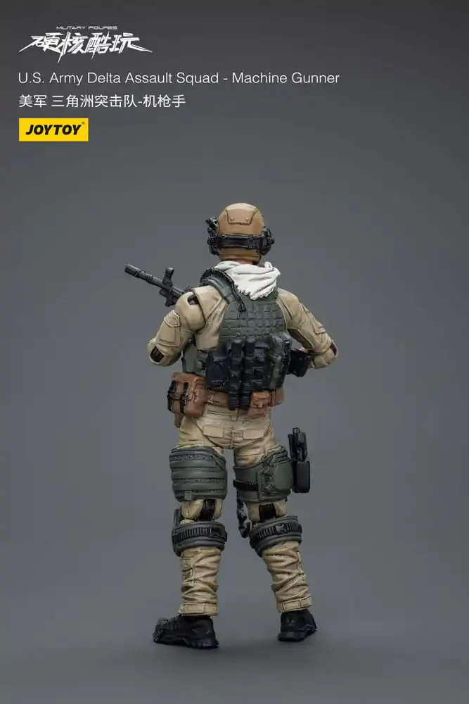 Hardcore Coldplay Actionfigur 1/18 U.S. Army Delta Assault Squad Machine Gunner 11 cm Produktfoto