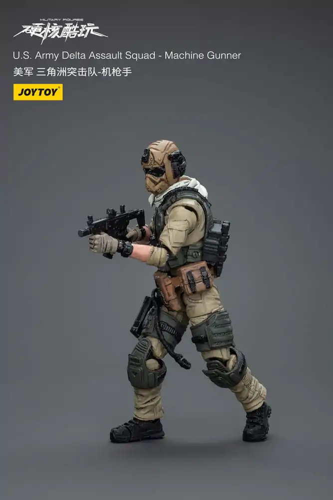 Hardcore Coldplay Actionfigur 1/18 U.S. Army Delta Assault Squad Machine Gunner 11 cm Produktfoto