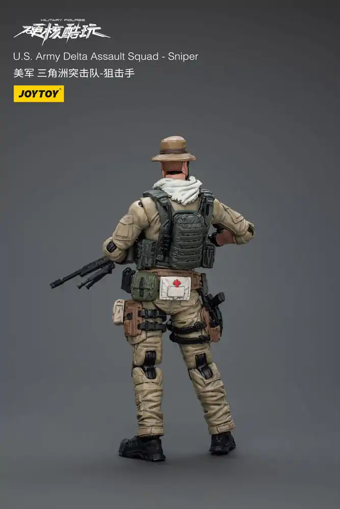 Hardcore Coldplay Actionfigur 1/18 U.S. Army Delta Assault Squad Sniper 11 cm Produktfoto