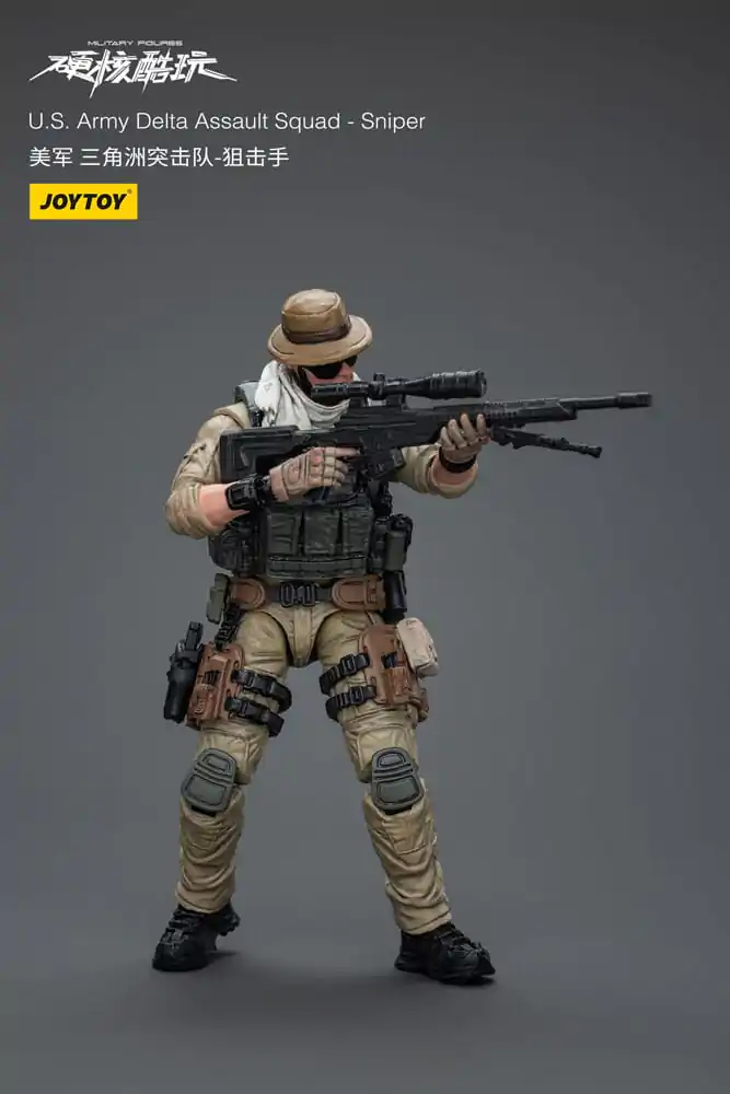 Hardcore Coldplay Actionfigur 1/18 U.S. Army Delta Assault Squad Sniper 11 cm Produktfoto