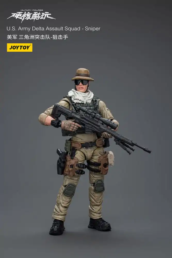 Hardcore Coldplay Actionfigur 1/18 U.S. Army Delta Assault Squad Sniper 11 cm Produktfoto