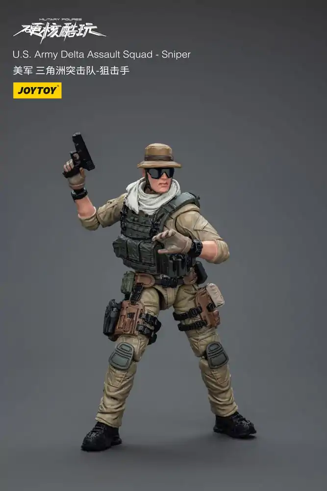 Hardcore Coldplay Actionfigur 1/18 U.S. Army Delta Assault Squad Sniper 11 cm Produktfoto