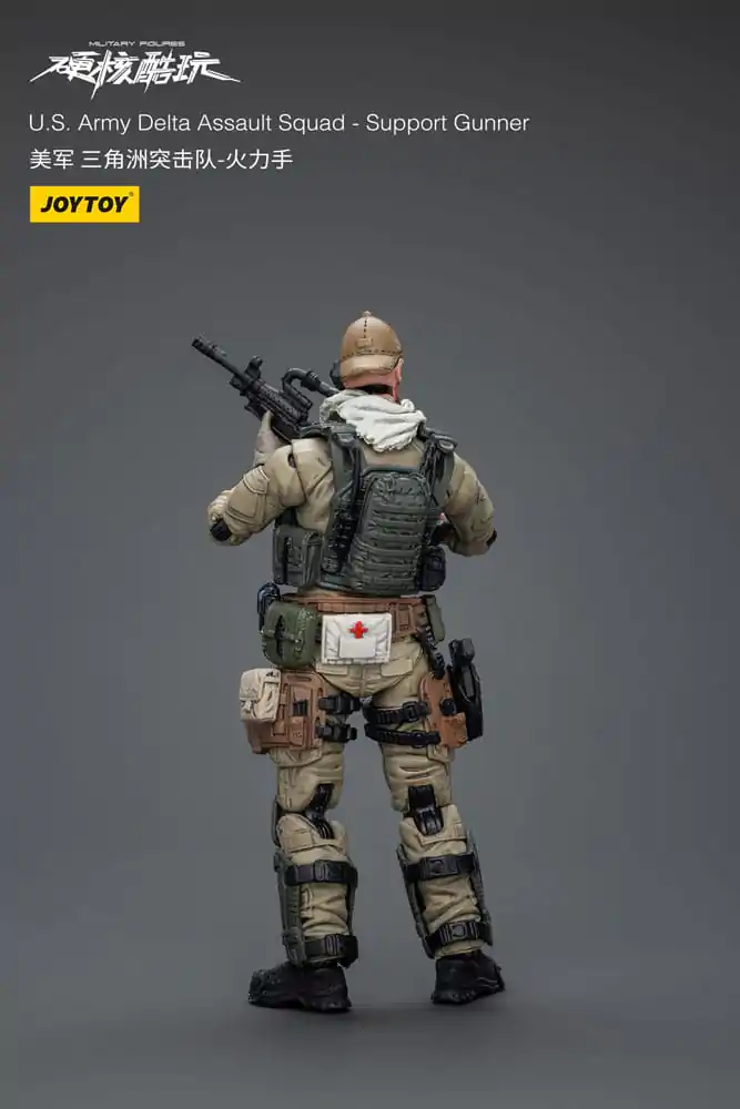 Hardcore Coldplay Actionfigur 1/18 U.S. Army Delta Assault Squad Support Gunner 11 cm Produktfoto