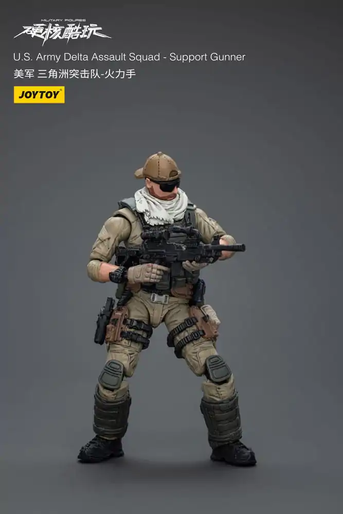 Hardcore Coldplay Actionfigur 1/18 U.S. Army Delta Assault Squad Support Gunner 11 cm Produktfoto