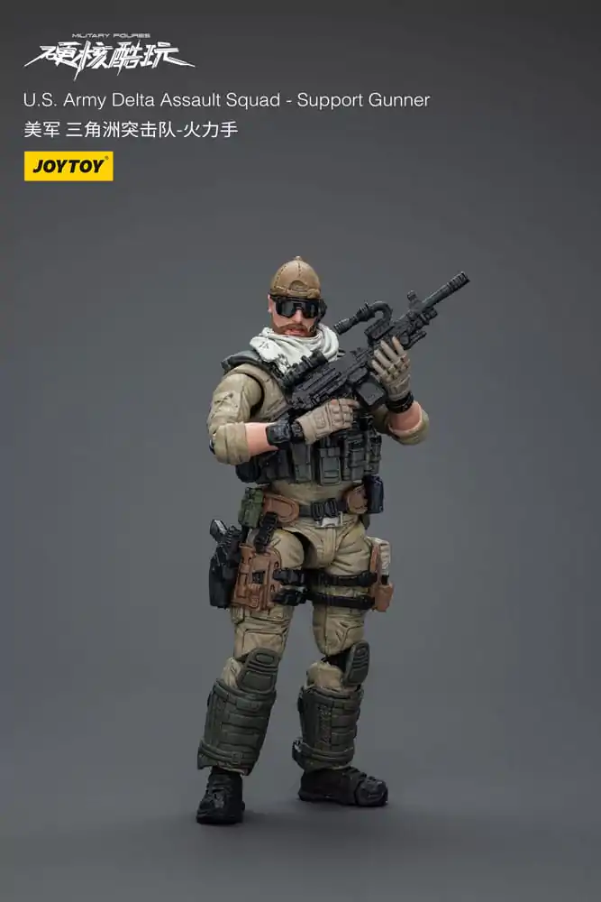 Hardcore Coldplay Actionfigur 1/18 U.S. Army Delta Assault Squad Support Gunner 11 cm Produktfoto