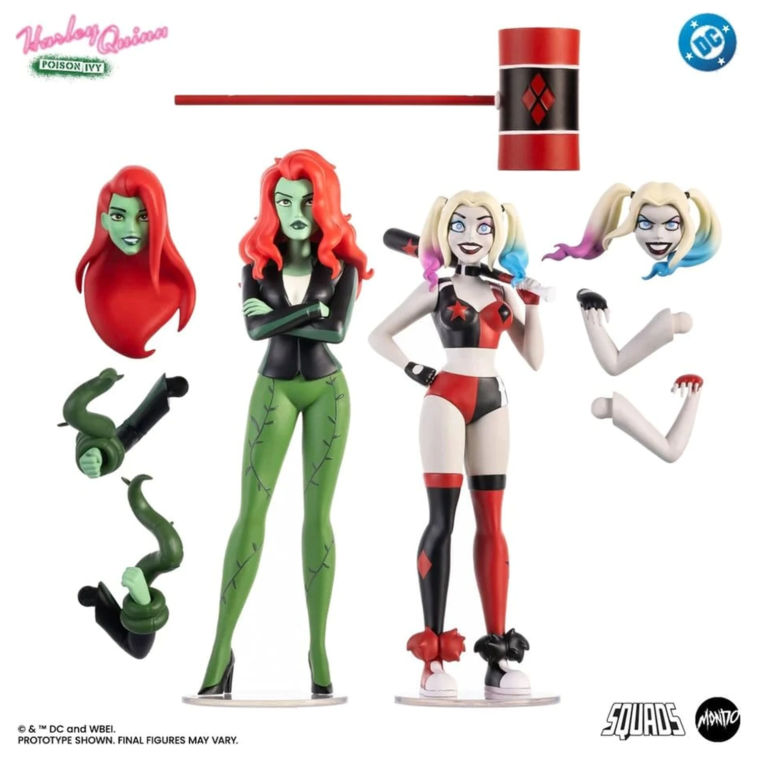 Harley Quinn Figuren-Set Harley and Ivy Produktfoto