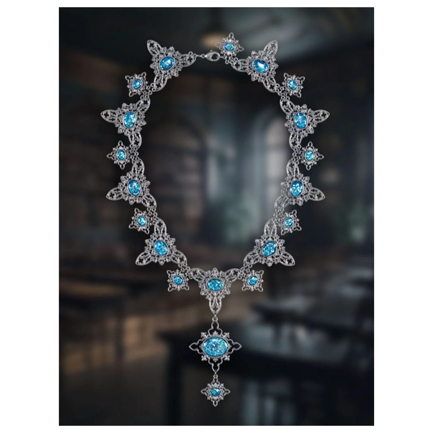 Harry Potter Replik 1/1 Cursed Opal Halskette 56 Zentimeter Produktfoto