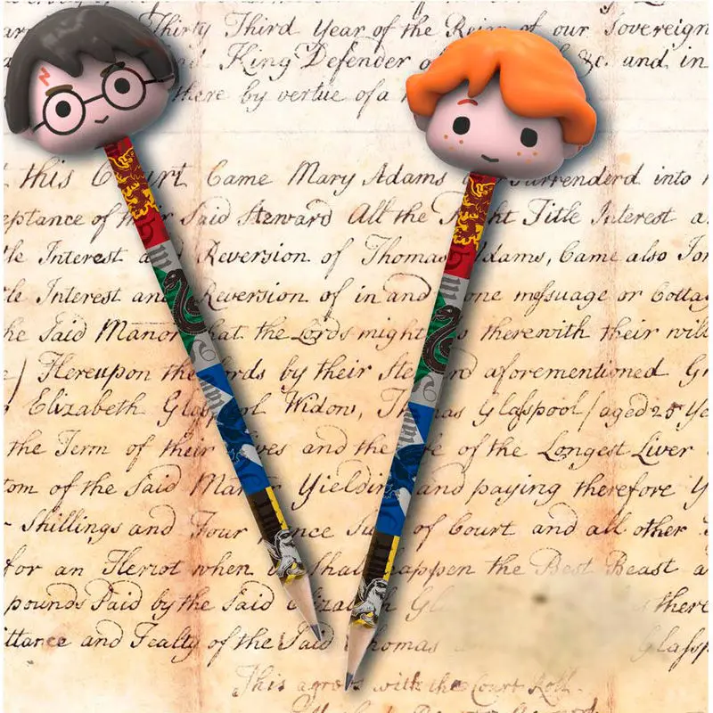 Harry Potter 2-er Set Bleistift mit Radiergummi termékfotó