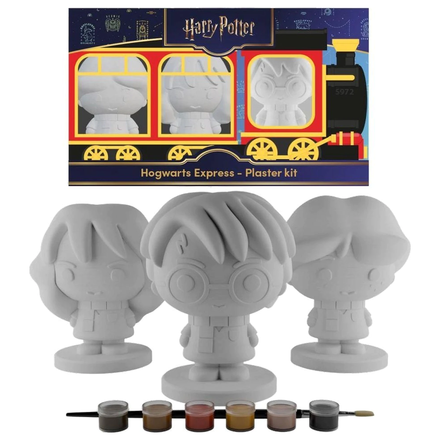 Harry Potter Blisterpackung mit 3 ausmalbaren Figuren Produktfoto