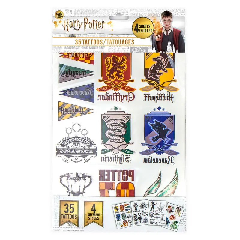 Harry Potter Tattoos 35-er Set termékfotó