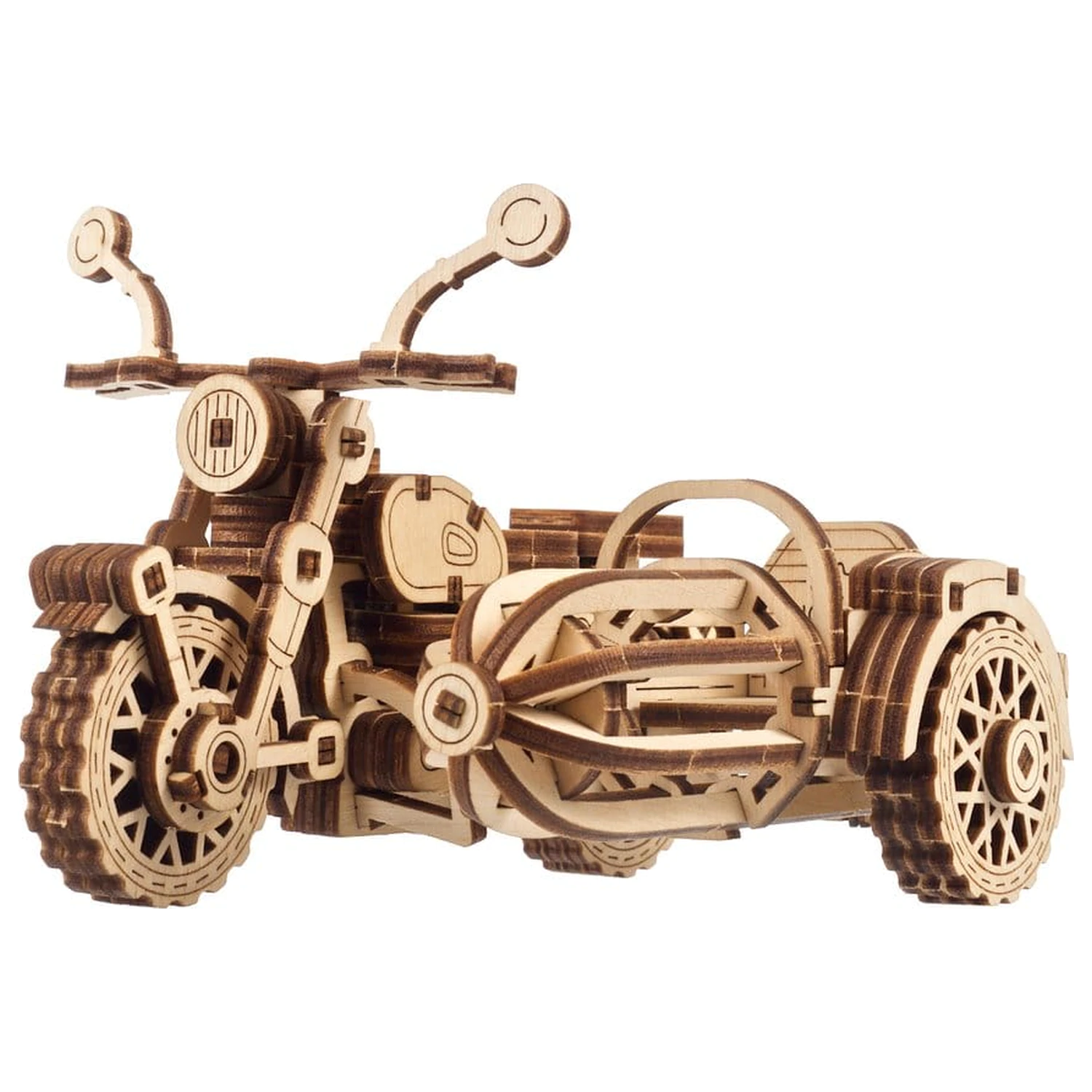 Harry Potter 3D Holzpuzzle Hagrid's Flying Motorbike Produktfoto