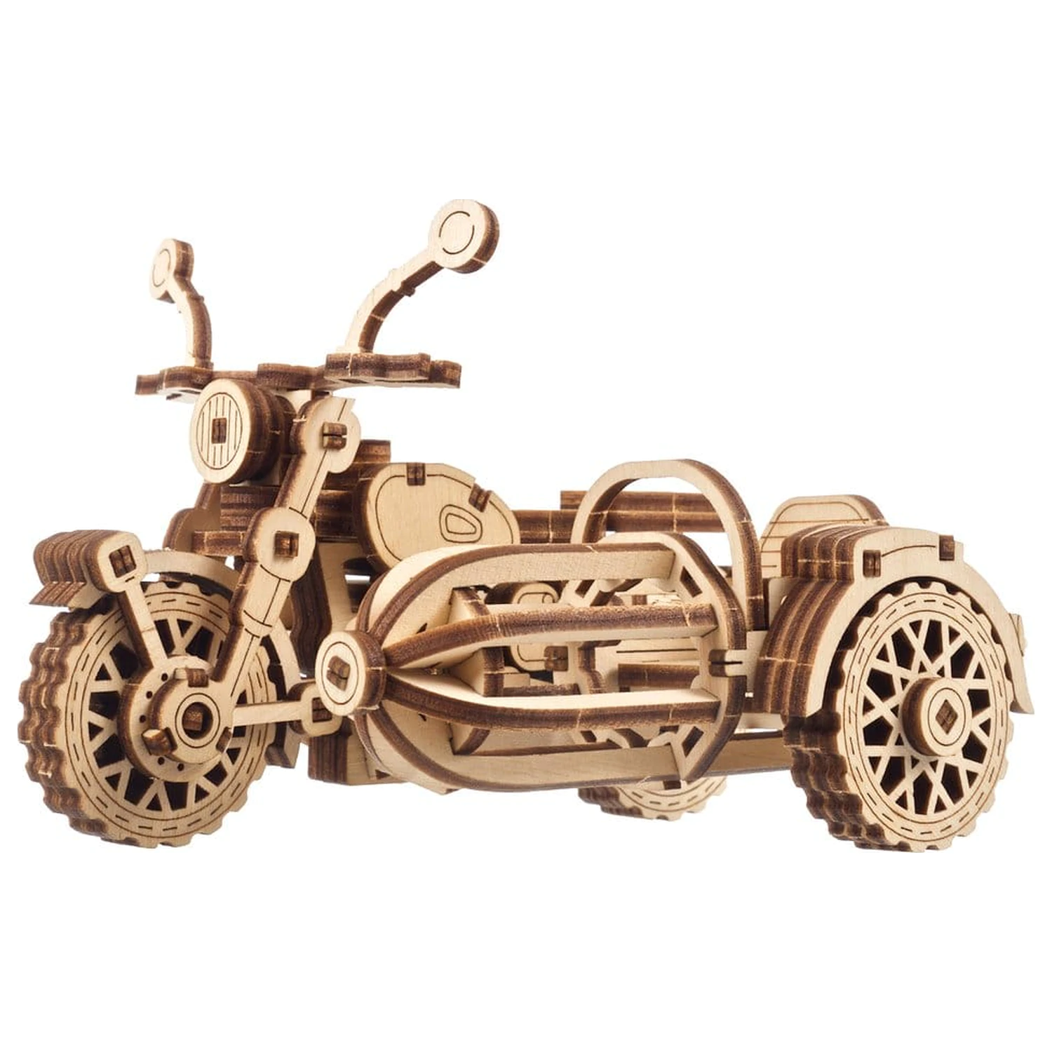 Harry Potter 3D Holzpuzzle Hagrid's Flying Motorbike Produktfoto