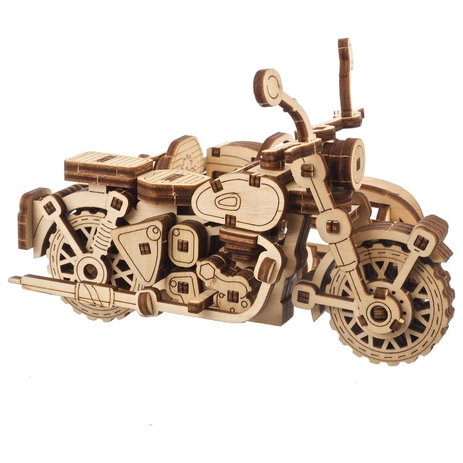 Harry Potter 3D Holzpuzzle Hagrid's Flying Motorbike Produktfoto