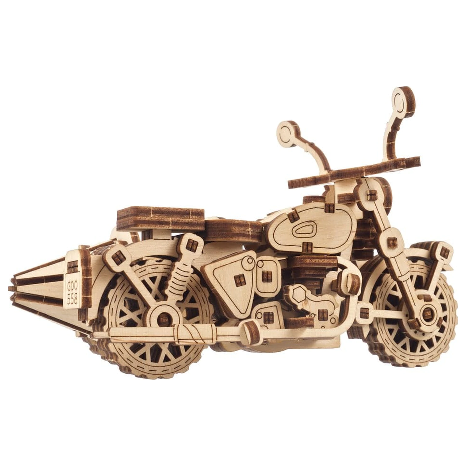 Harry Potter 3D Holzpuzzle Hagrid's Flying Motorbike Produktfoto
