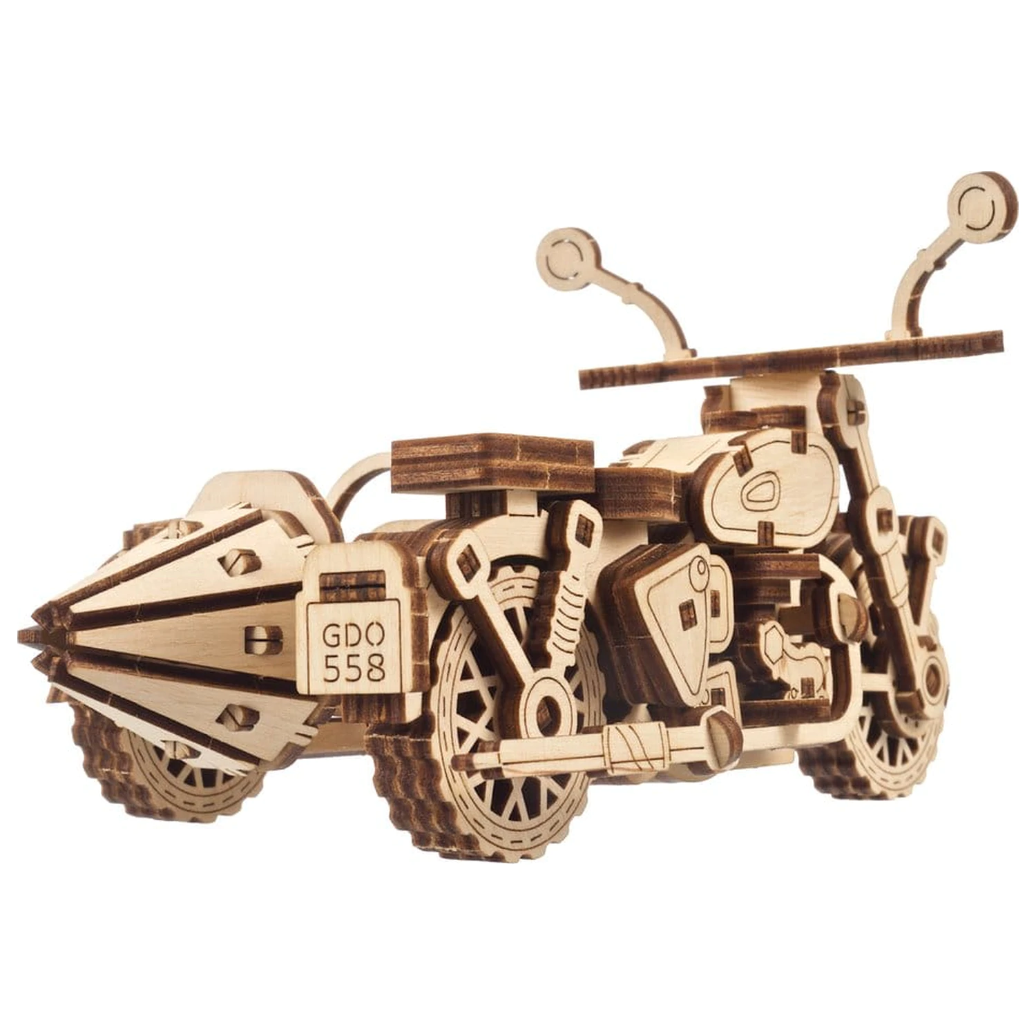 Harry Potter 3D Holzpuzzle Hagrid's Flying Motorbike Produktfoto