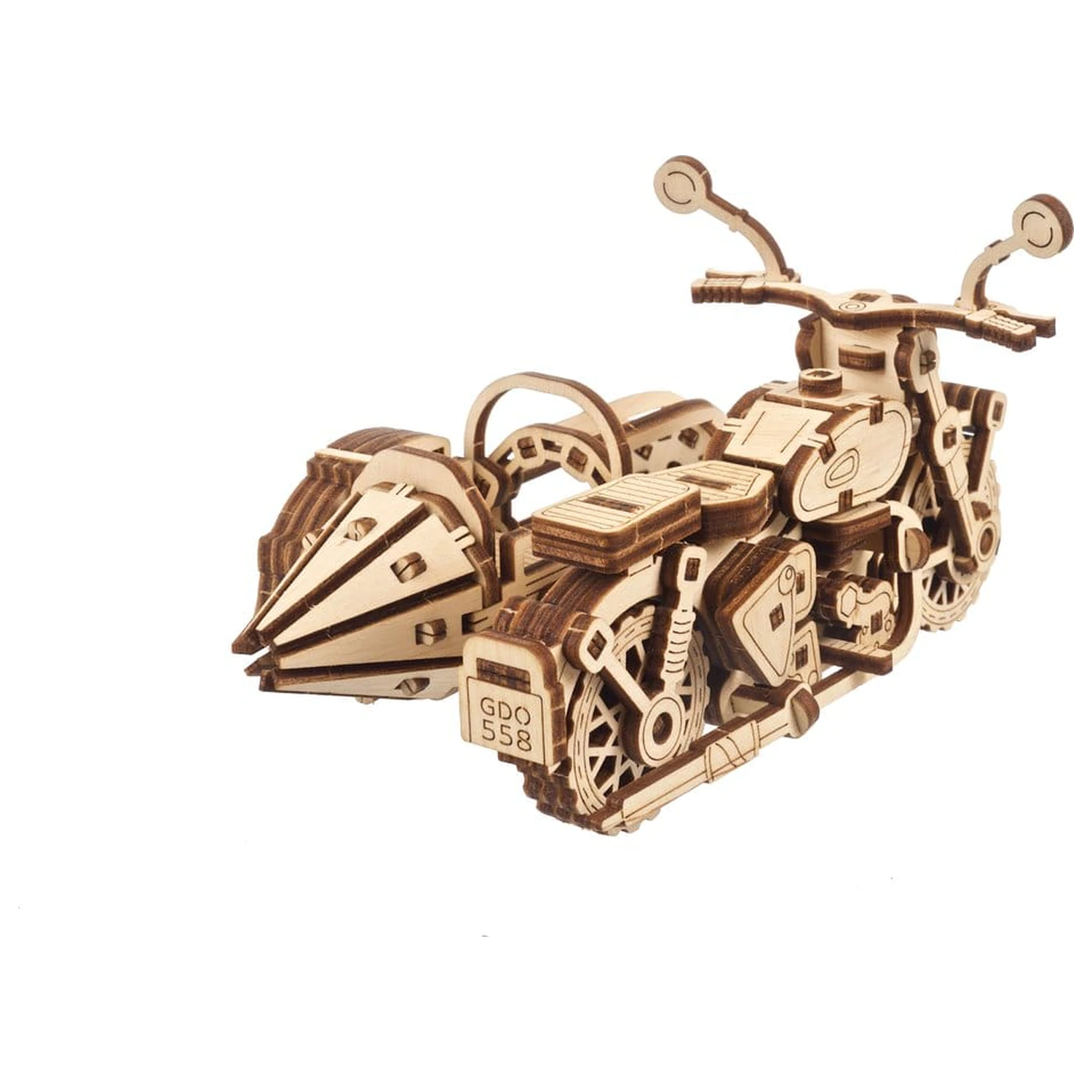 Harry Potter 3D Holzpuzzle Hagrid's Flying Motorbike Produktfoto