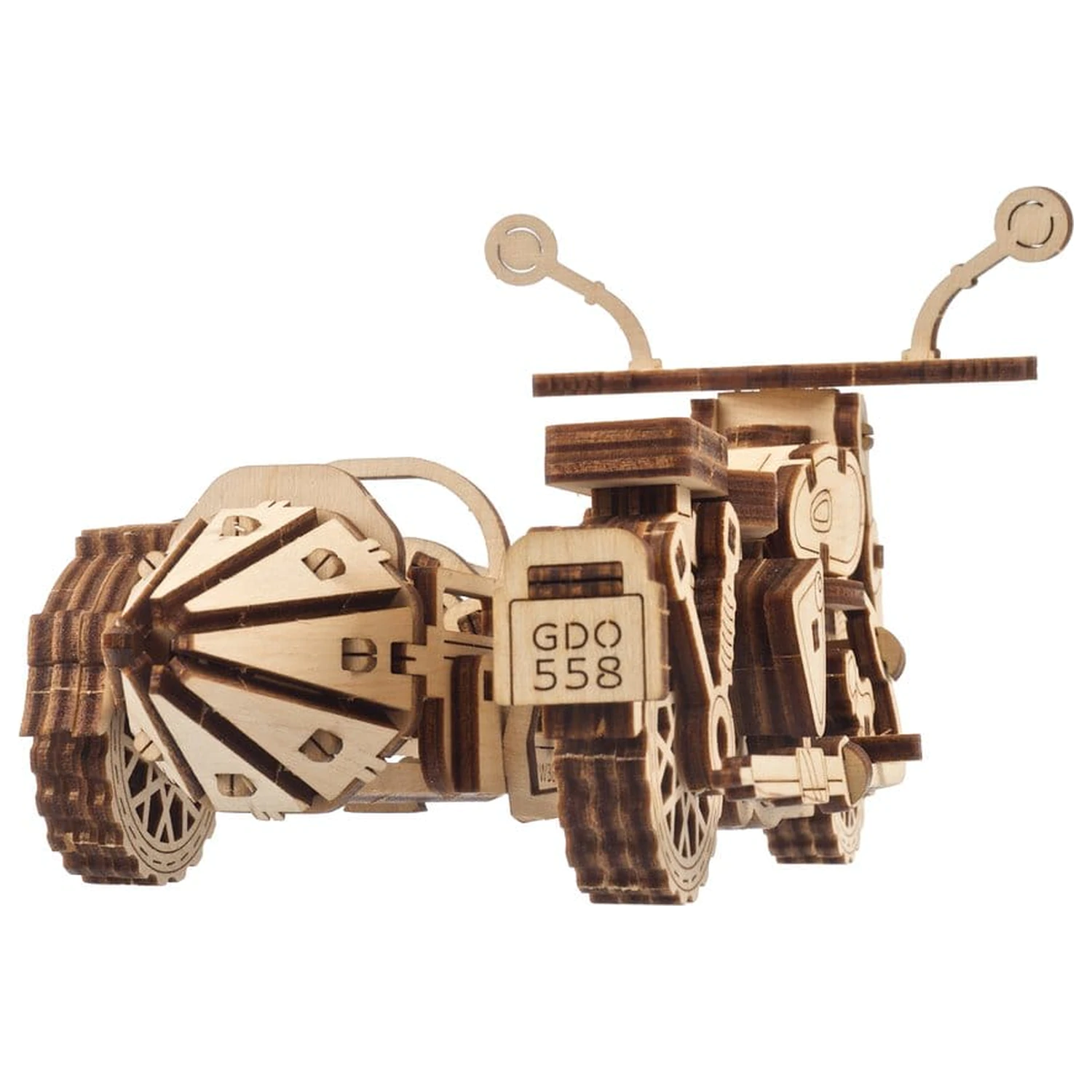 Harry Potter 3D Holzpuzzle Hagrid's Flying Motorbike Produktfoto