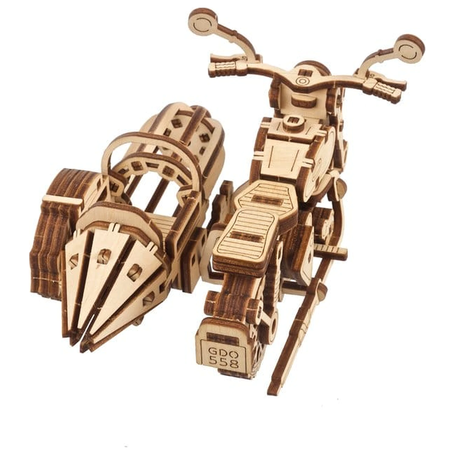 Harry Potter 3D Holzpuzzle Hagrid's Flying Motorbike Produktfoto