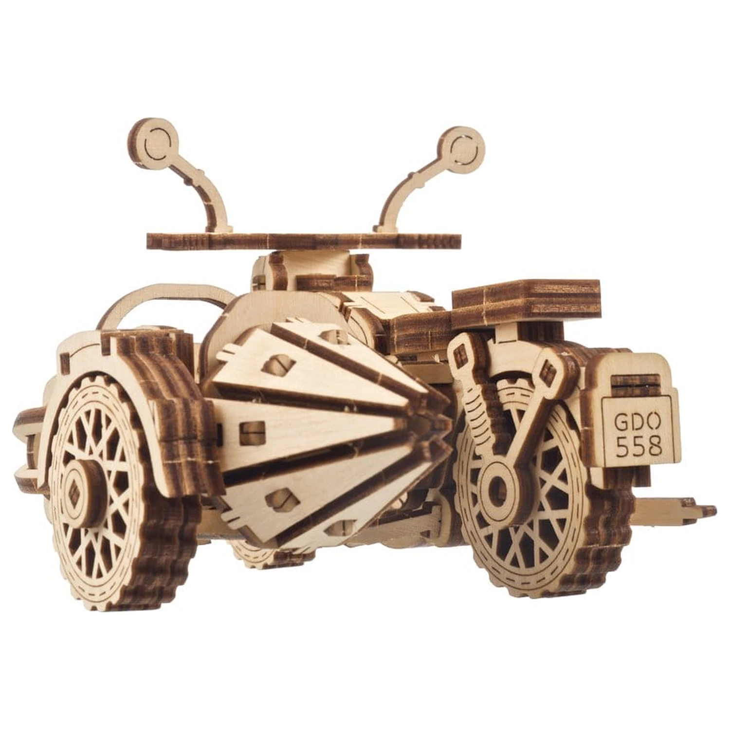 Harry Potter 3D Holzpuzzle Hagrid's Flying Motorbike Produktfoto