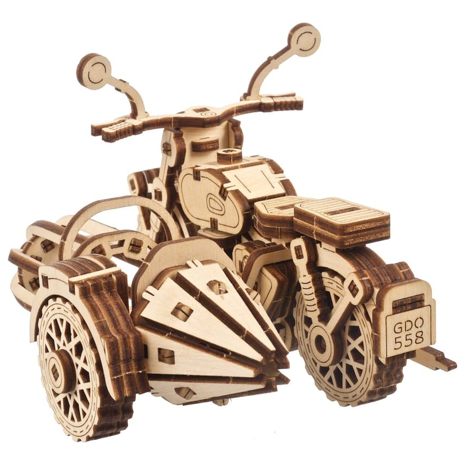 Harry Potter 3D Holzpuzzle Hagrid's Flying Motorbike Produktfoto