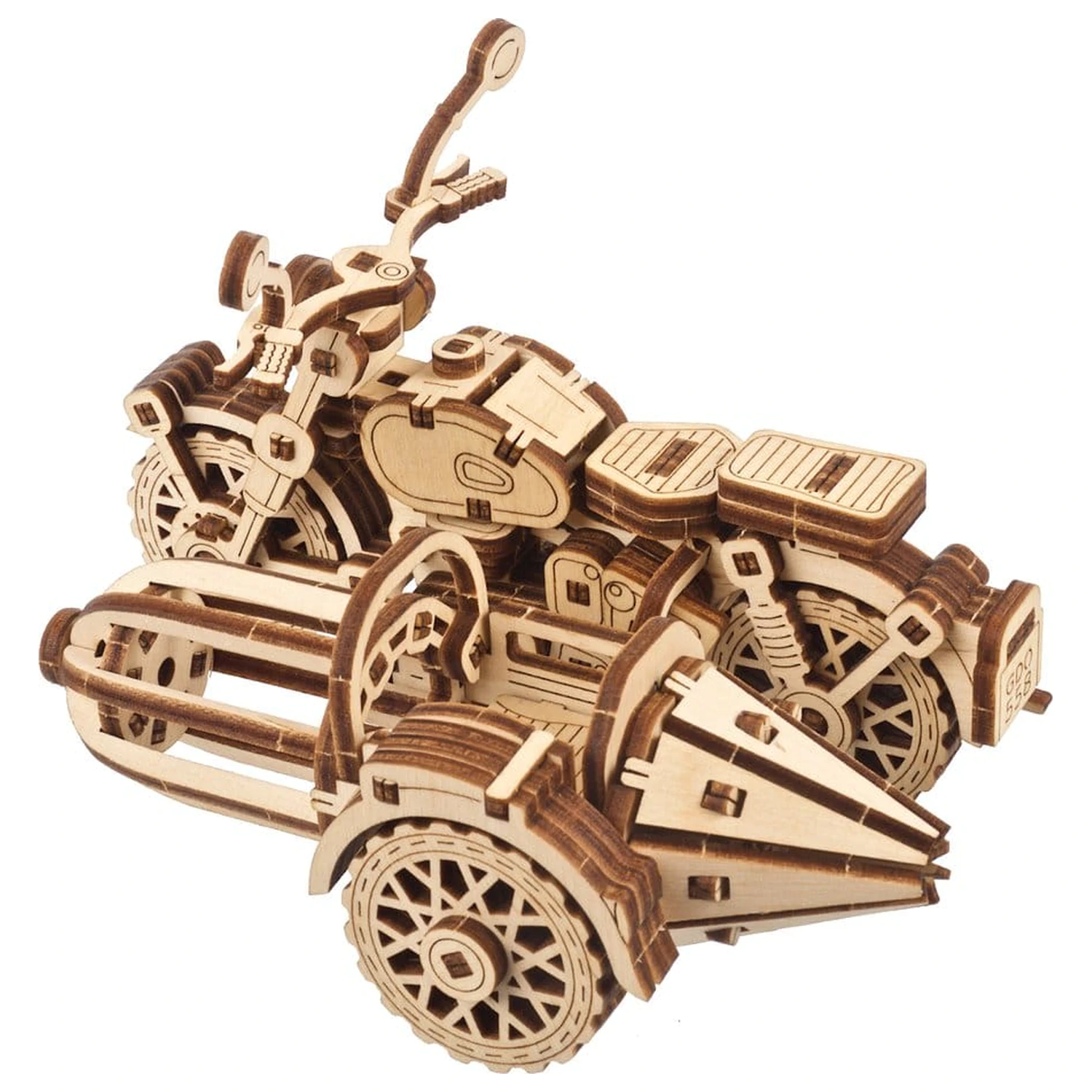 Harry Potter 3D Holzpuzzle Hagrid's Flying Motorbike Produktfoto