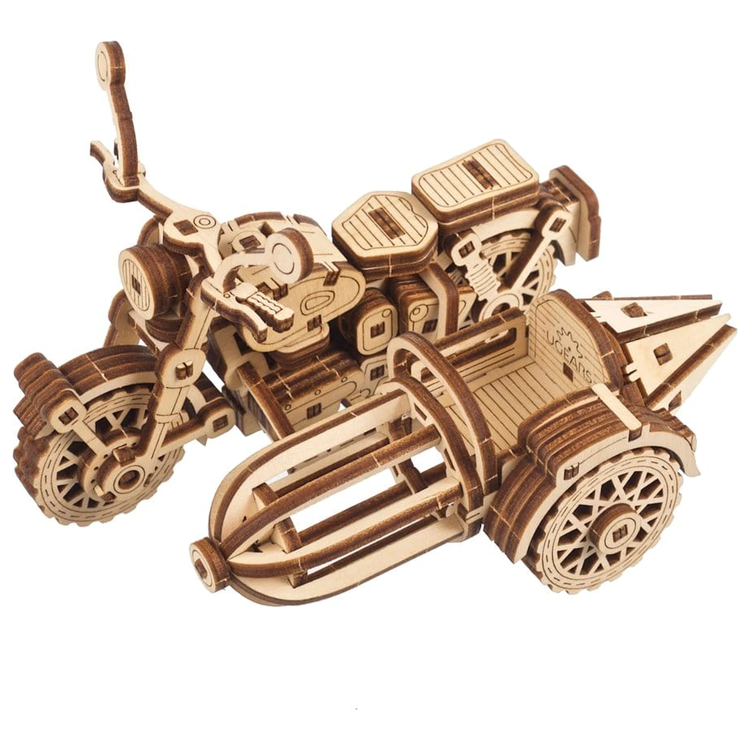 Harry Potter 3D Holzpuzzle Hagrid's Flying Motorbike Produktfoto