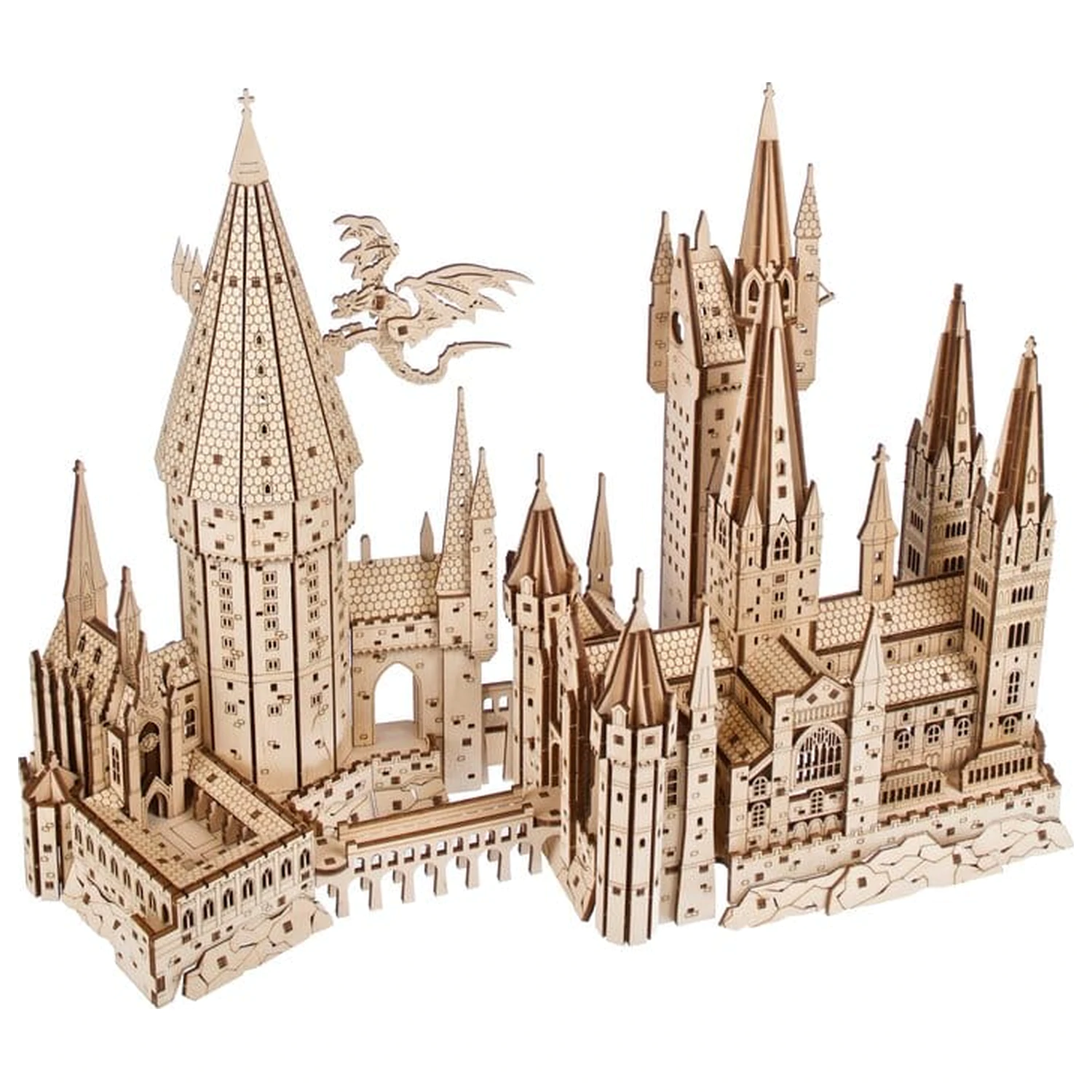 Harry Potter 3D Holzpuzzle Hogwarts Castle Produktfoto