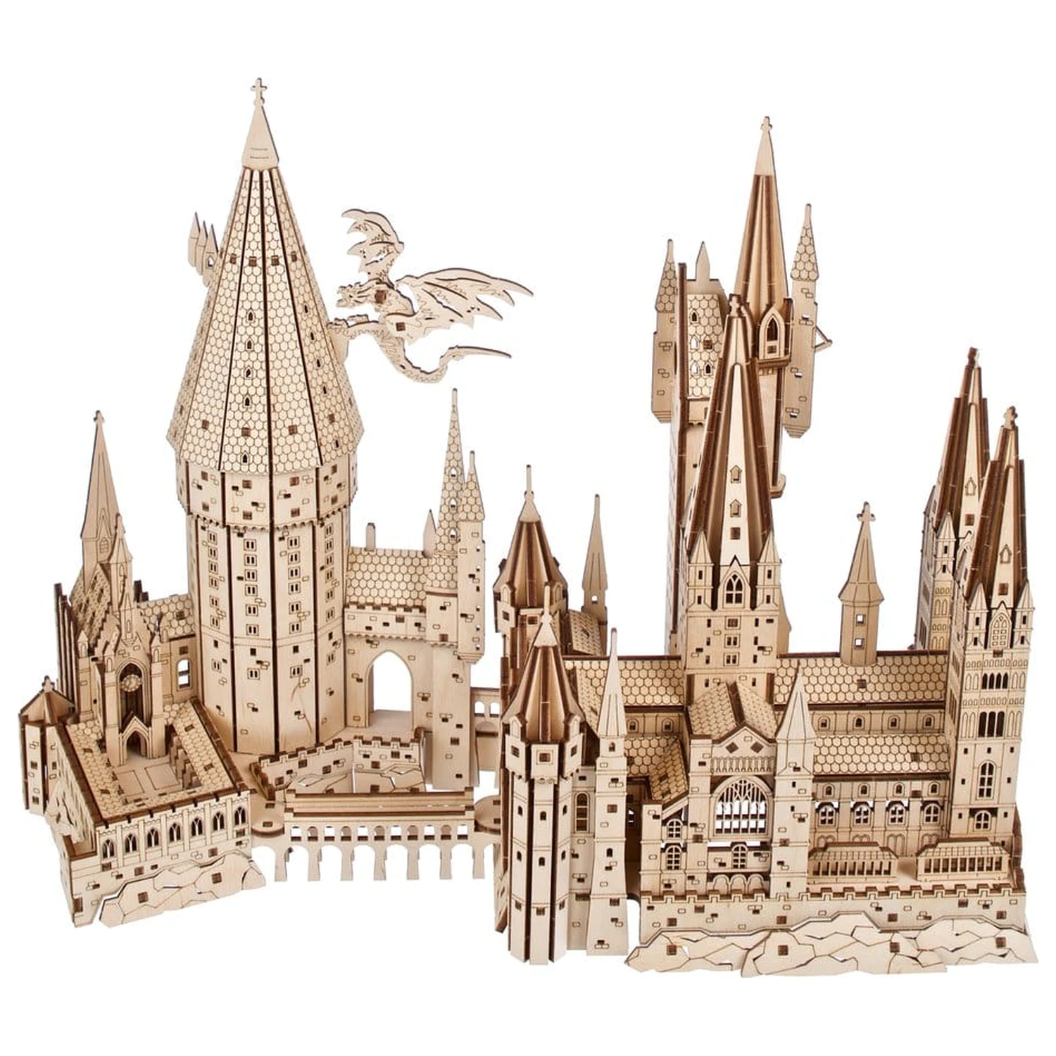 Harry Potter 3D Holzpuzzle Hogwarts Castle Produktfoto
