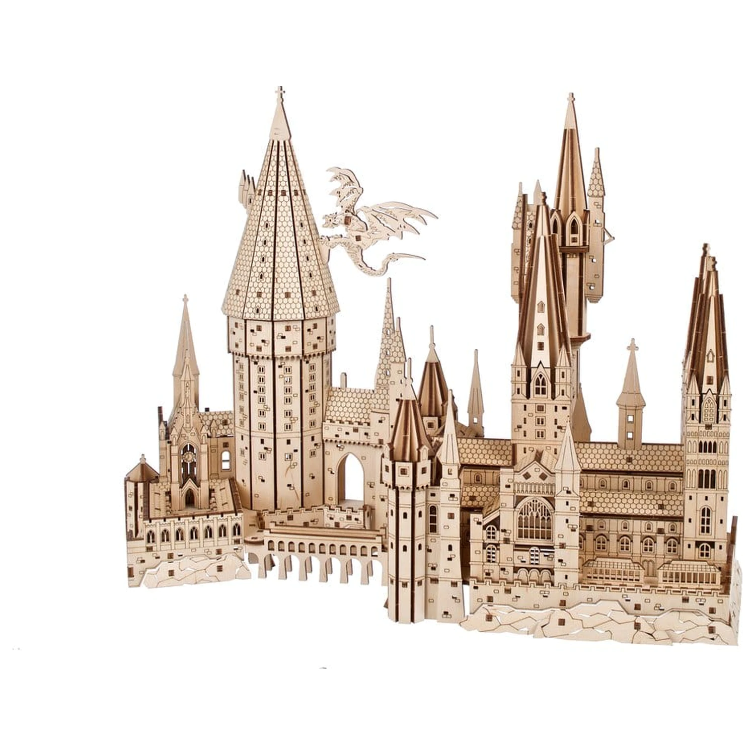 Harry Potter 3D Holzpuzzle Hogwarts Castle Produktfoto