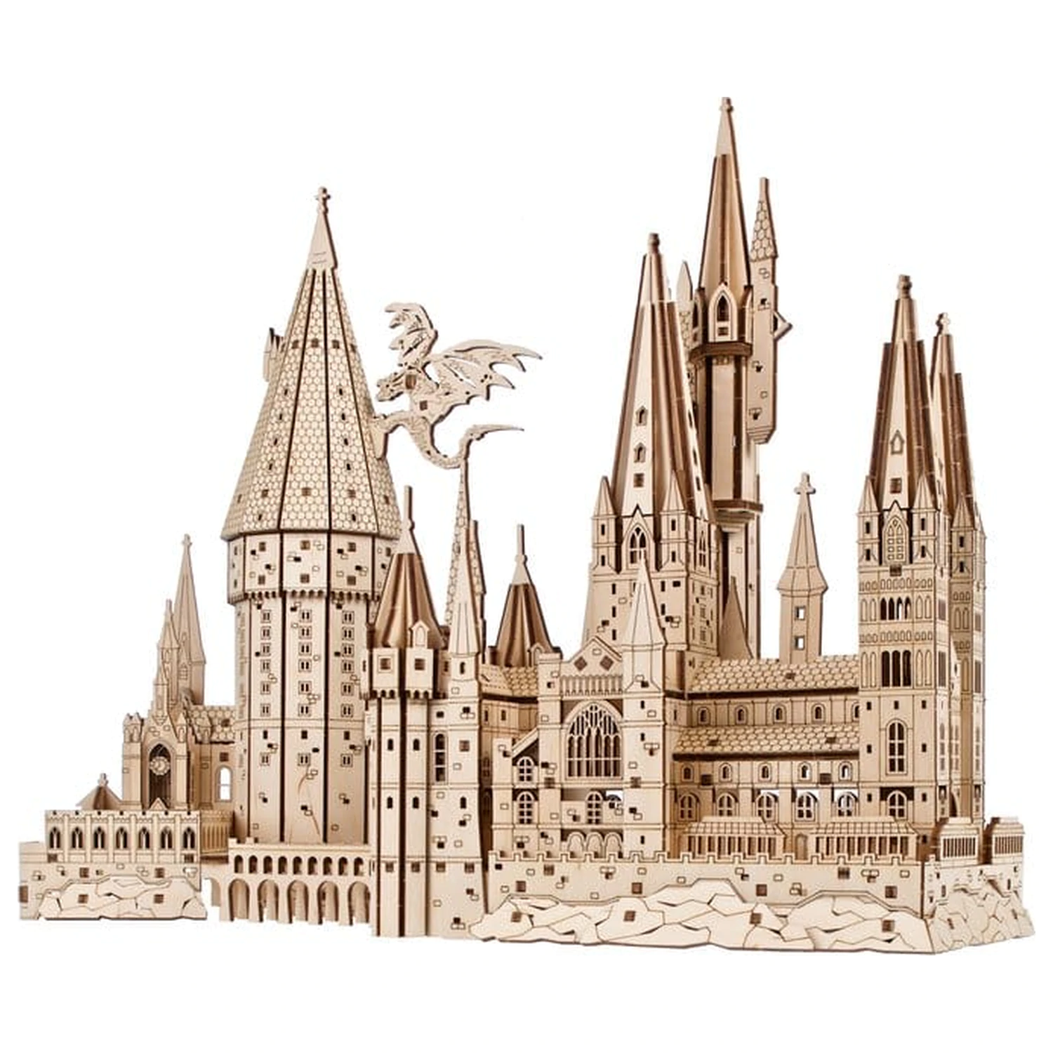 Harry Potter 3D Holzpuzzle Hogwarts Castle Produktfoto