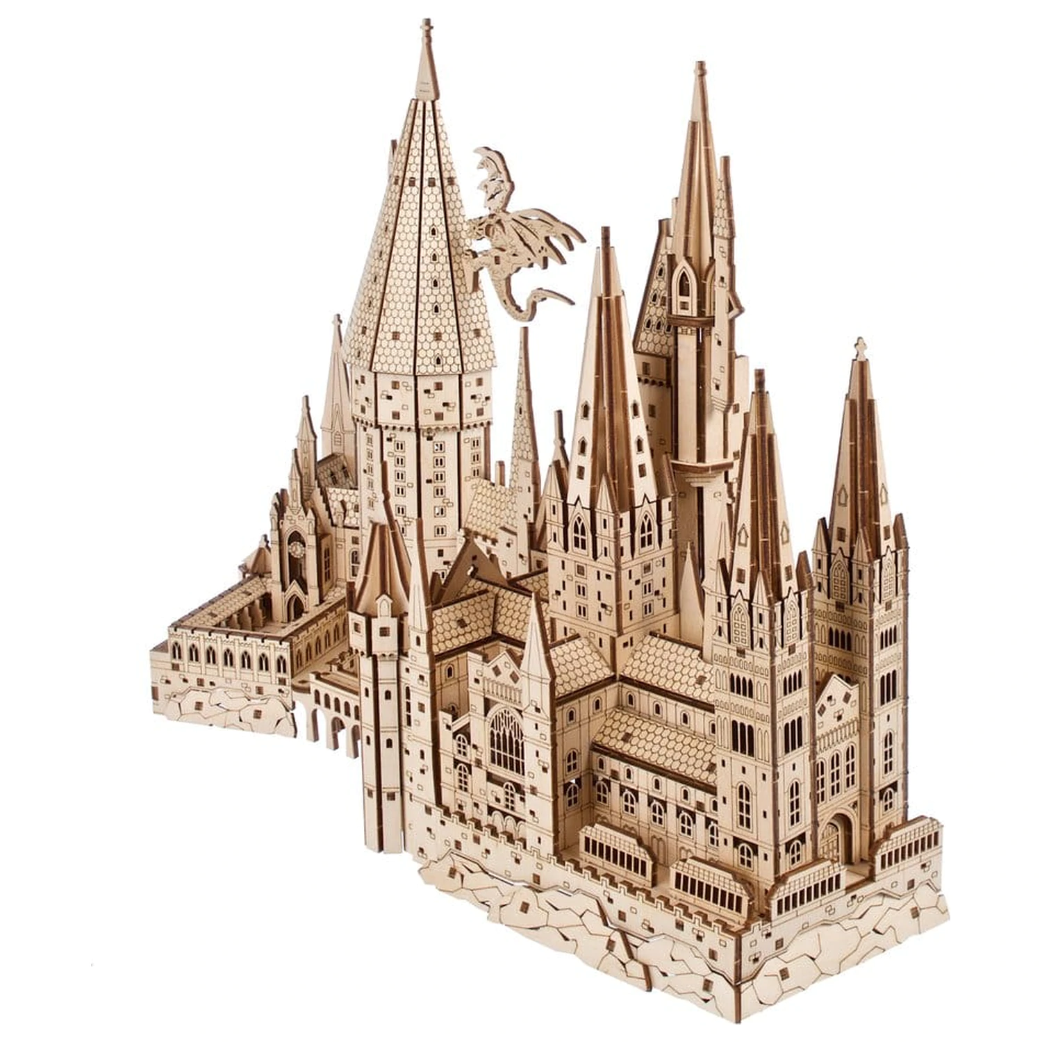 Harry Potter 3D Holzpuzzle Hogwarts Castle Produktfoto