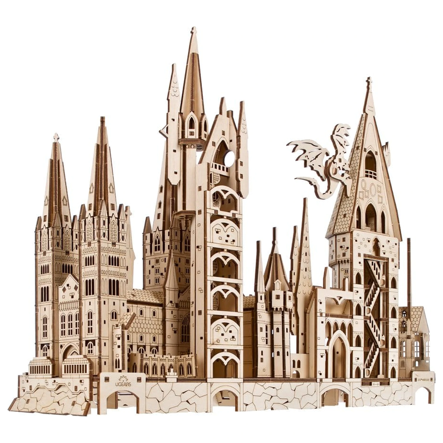 Harry Potter 3D Holzpuzzle Hogwarts Castle Produktfoto
