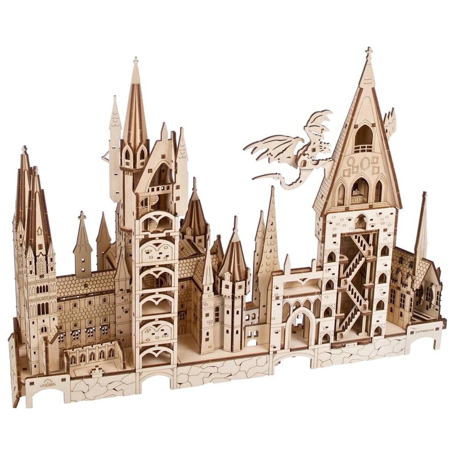 Harry Potter 3D Holzpuzzle Hogwarts Castle Produktfoto