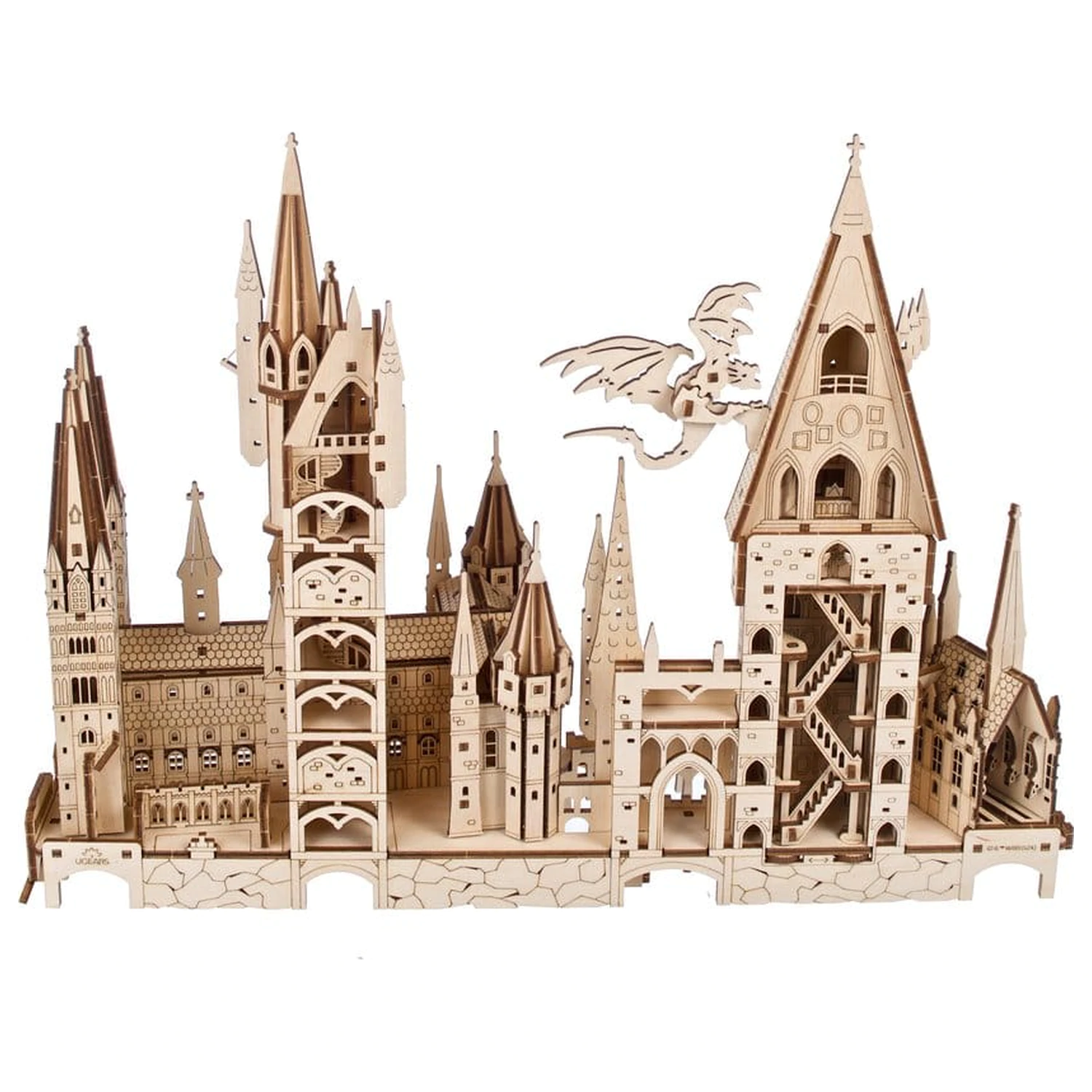 Harry Potter 3D Holzpuzzle Hogwarts Castle Produktfoto