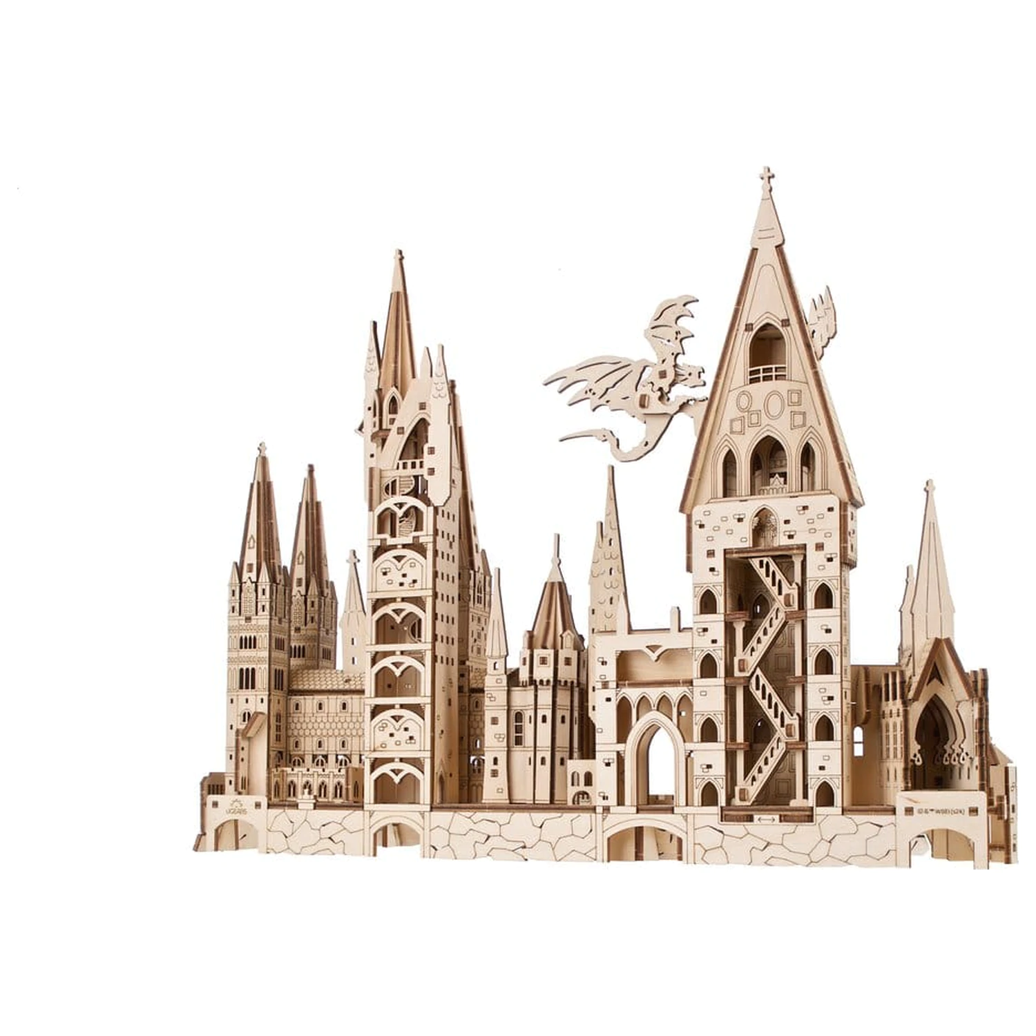 Harry Potter 3D Holzpuzzle Hogwarts Castle Produktfoto