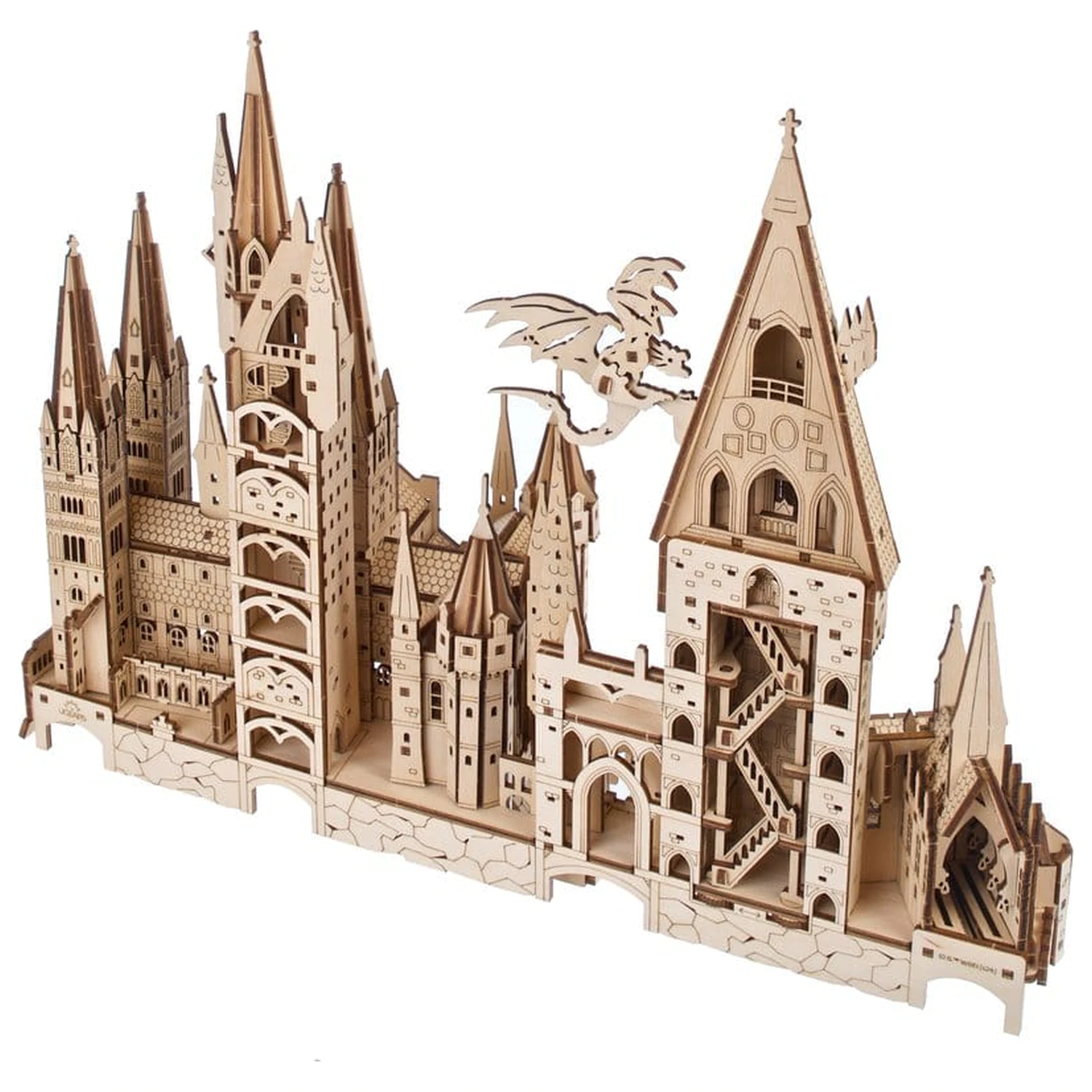 Harry Potter 3D Holzpuzzle Hogwarts Castle Produktfoto