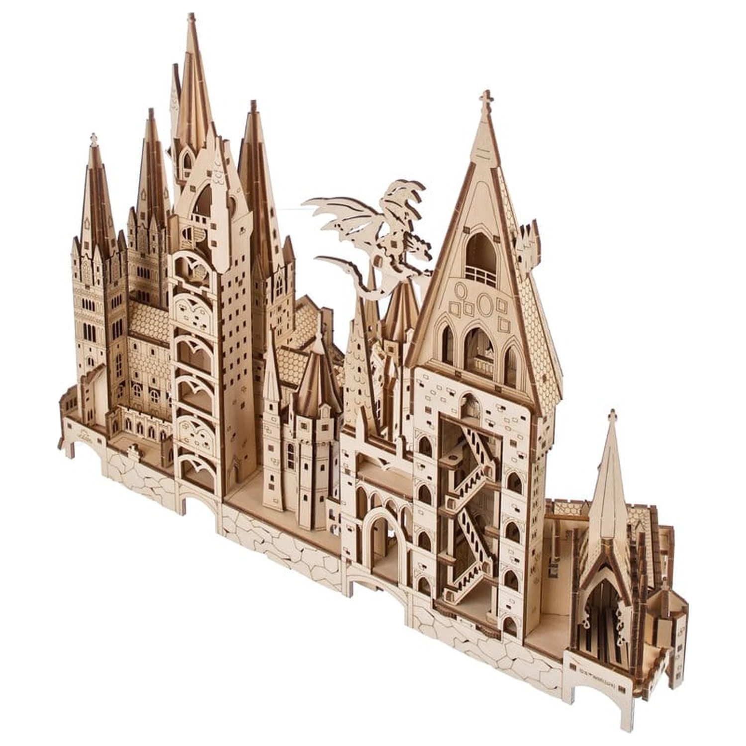 Harry Potter 3D Holzpuzzle Hogwarts Castle Produktfoto