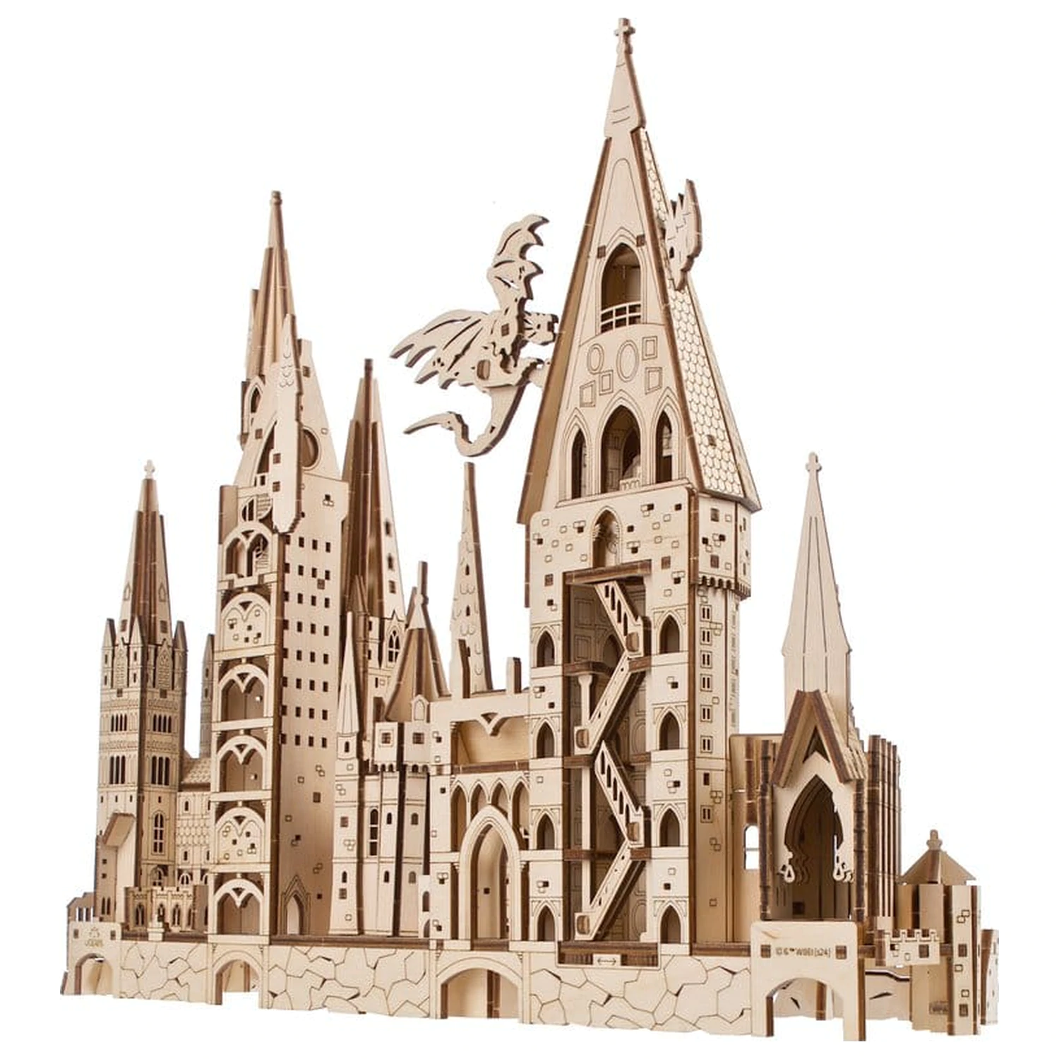 Harry Potter 3D Holzpuzzle Hogwarts Castle Produktfoto