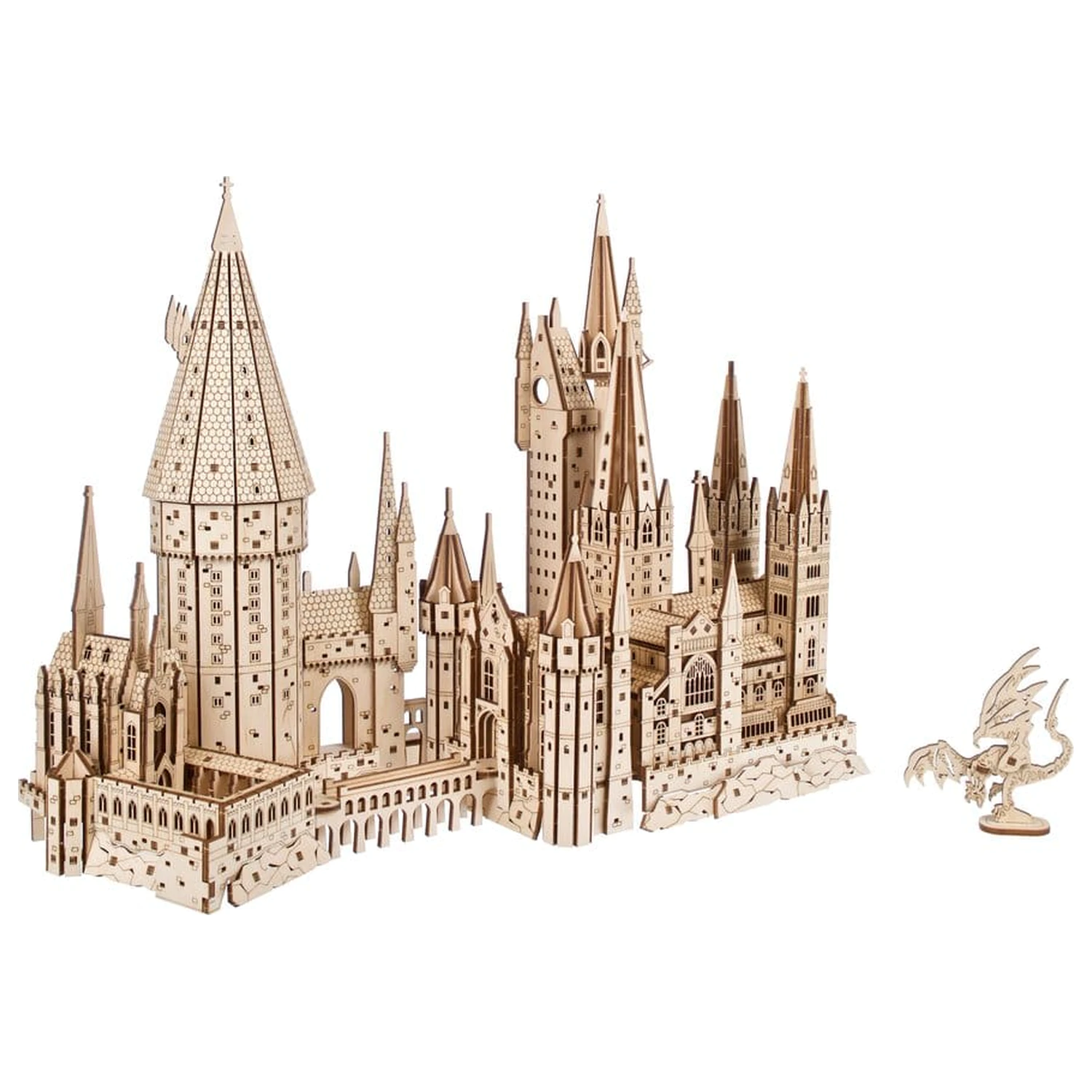Harry Potter 3D Holzpuzzle Hogwarts Castle Produktfoto