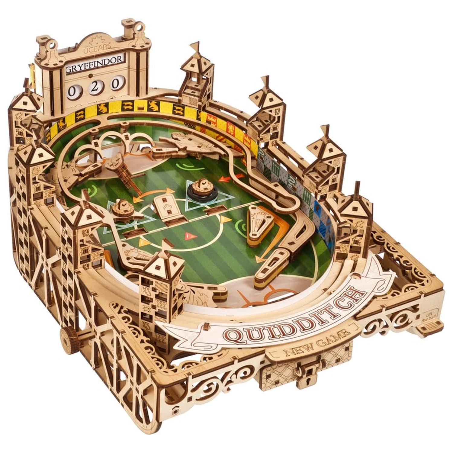 Harry Potter 3D Holzpuzzle Quidditch Flipper Produktfoto