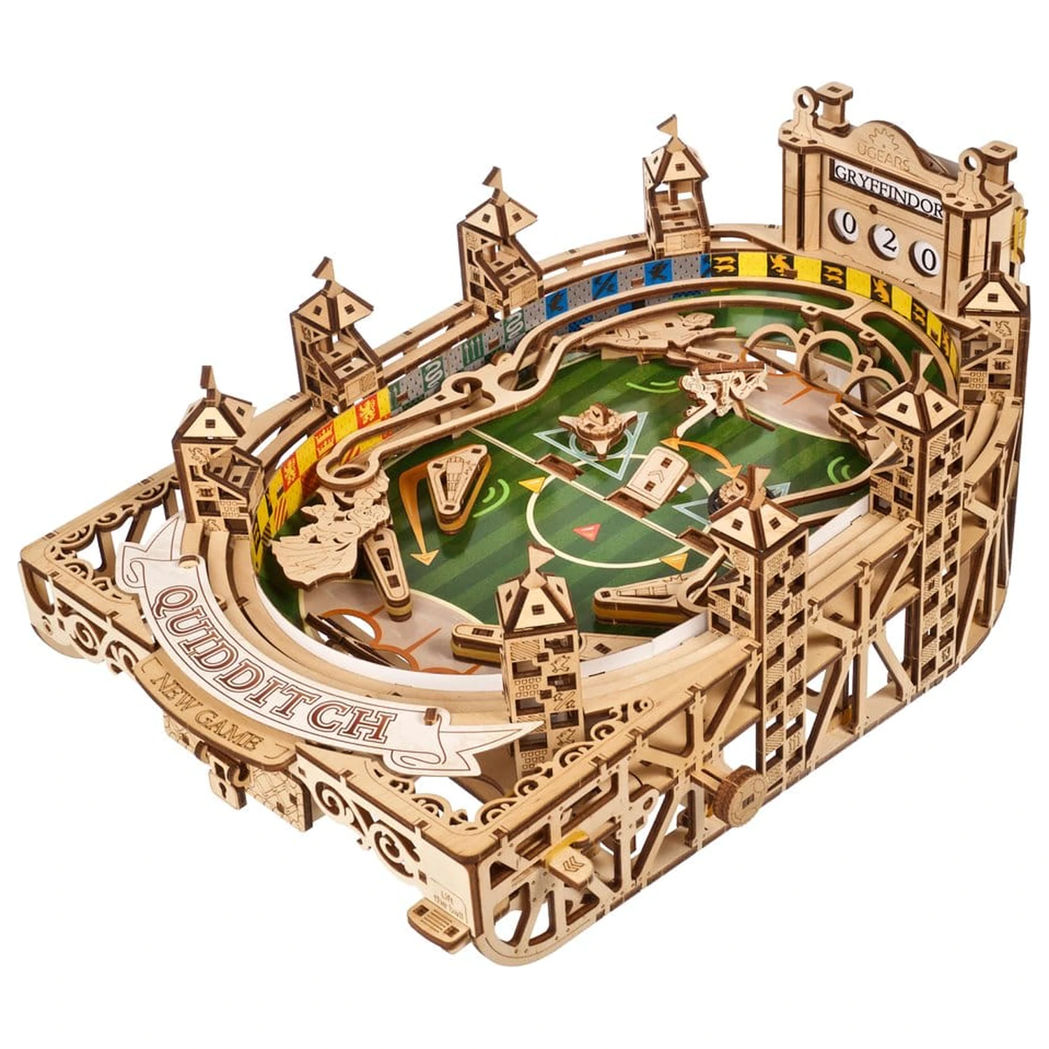 Harry Potter 3D Holzpuzzle Quidditch Flipper Produktfoto